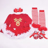 Christmas Costumes Baby Girl Clothing Set