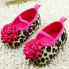 Polka Dot Flower Shoes First Walkers